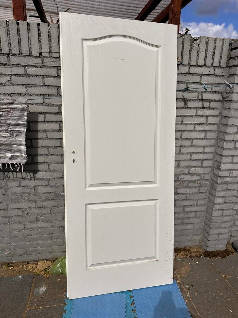 4 binnendeuren te koop(2 opdek + 2 stomp) €10 meeneemprijs, Ophalen, Gebruikt, Binnendeur, 200 tot 215 cm