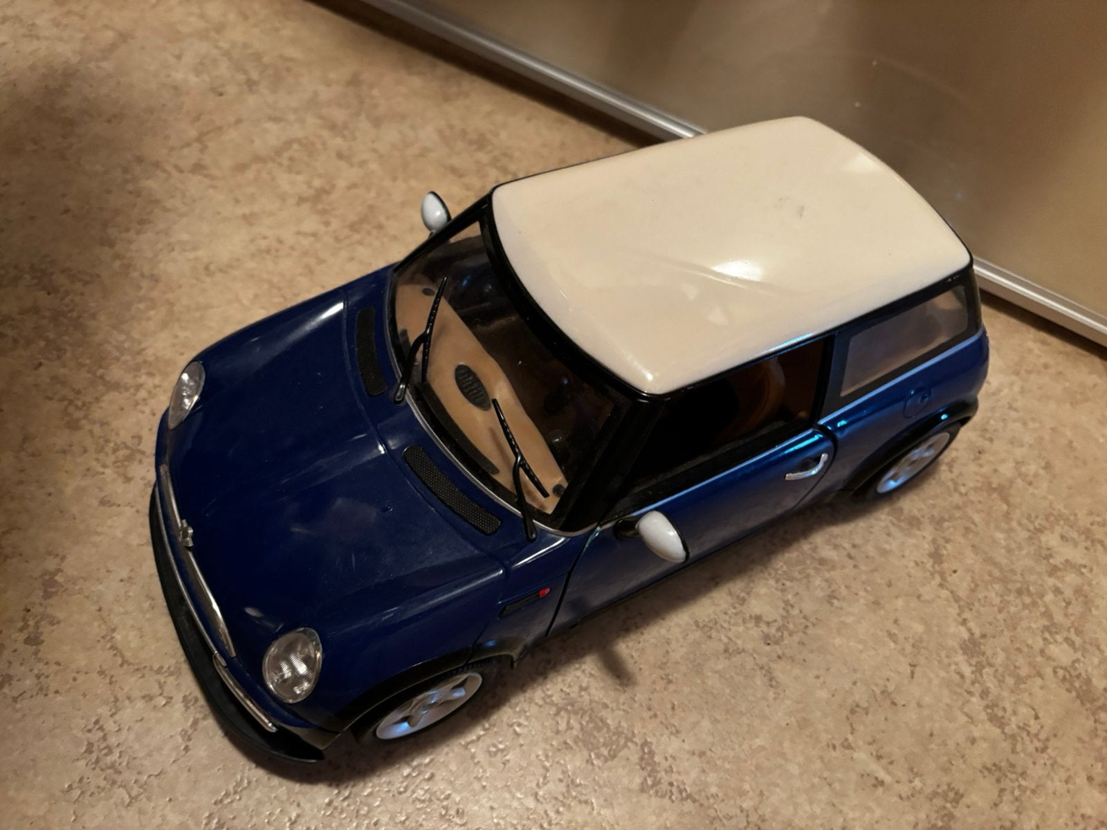 Grote Mini Cooper Speelgoedauto Met Geluid & Rijfunctie, Ophalen of Verzenden, Zo goed als nieuw