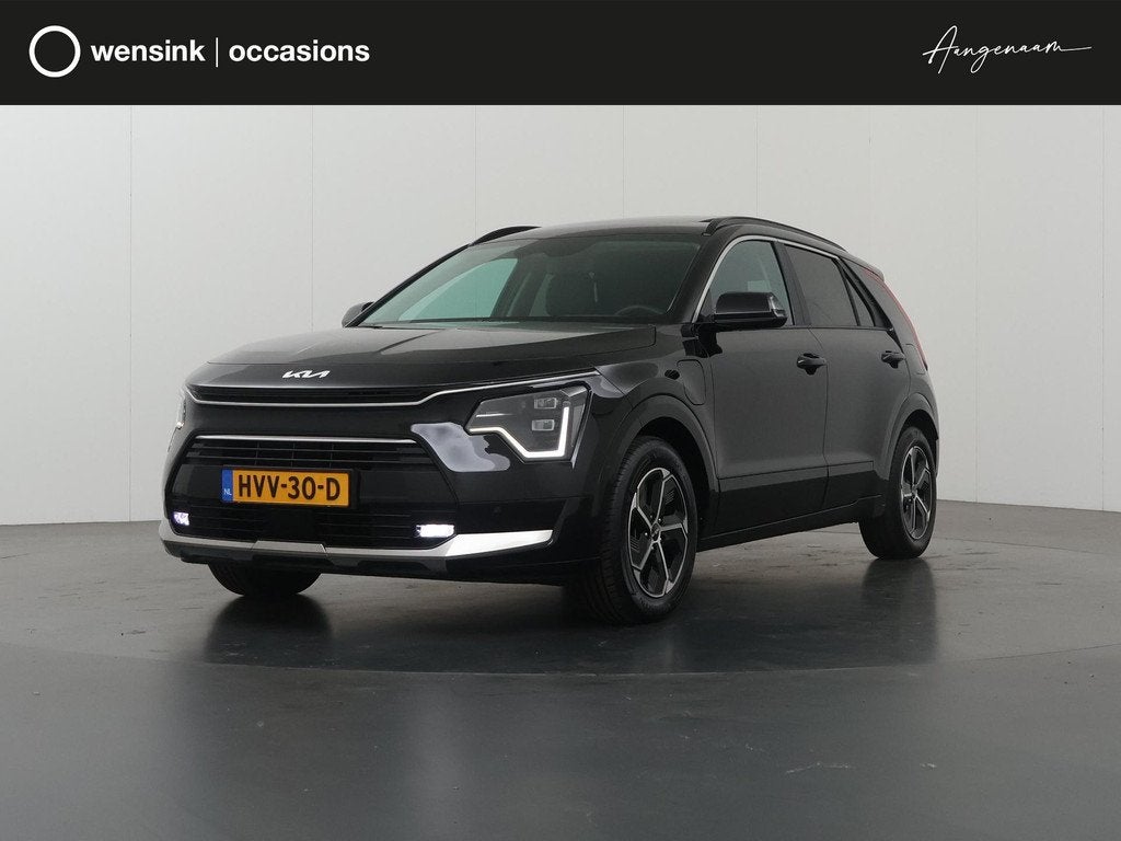 Kia Niro 1.6 GDi PHEV DynamicPlusLine | Panoramadak | Naviga, Auto's, Kia, Gebruikt, Euro 6, Zwart, 171 pk