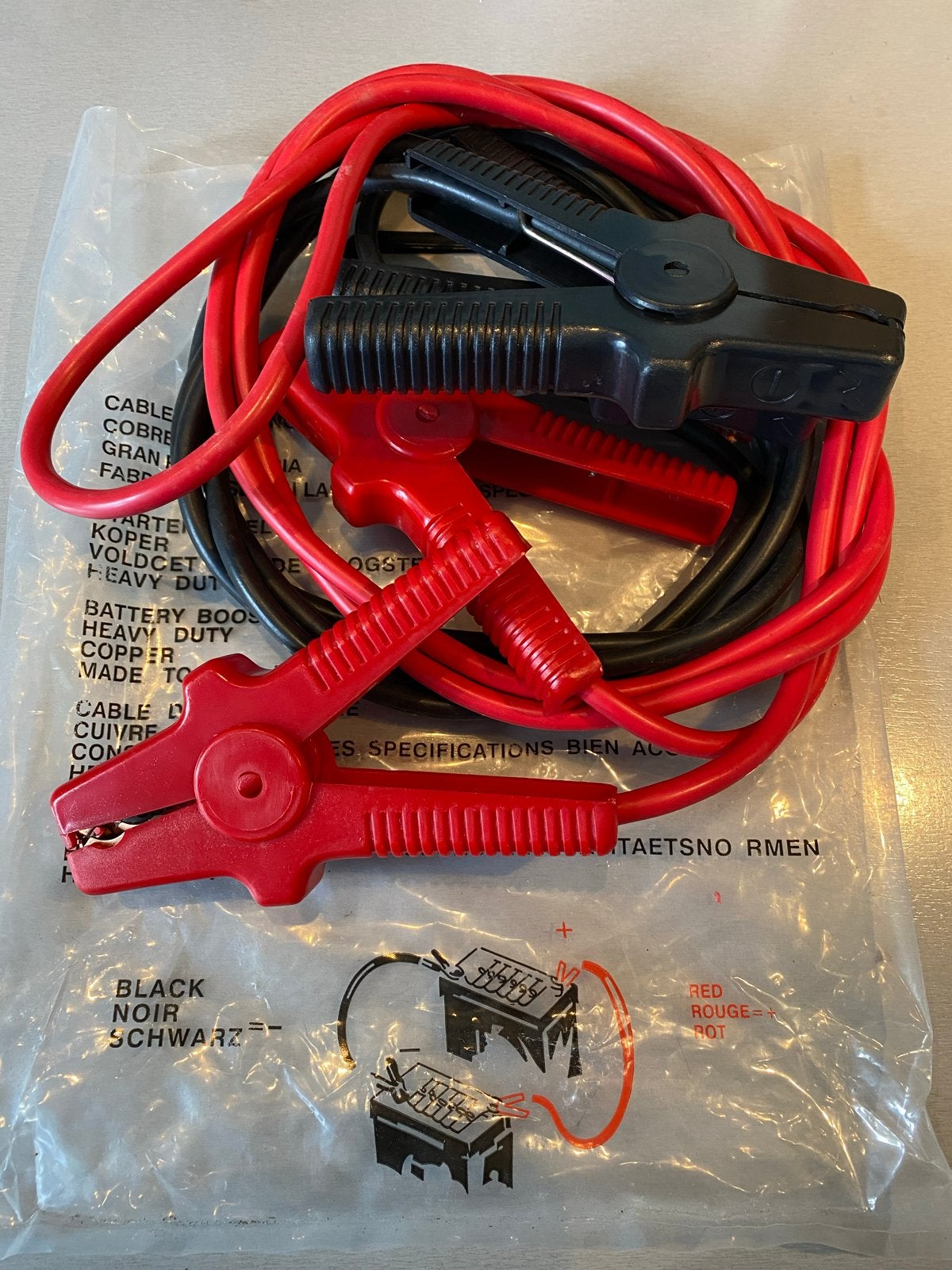 Startkabels 300A - Nieuw in verpakking + sleepkabel, Ophalen, Nieuw