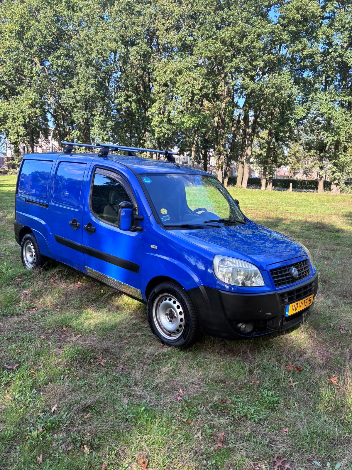 Fiat doblo 1.4 benzine maxi 2006 mini camper airco NWE APK, Bestuurdersdeur, Fiat, Tot en met 2, Handgeschakeld