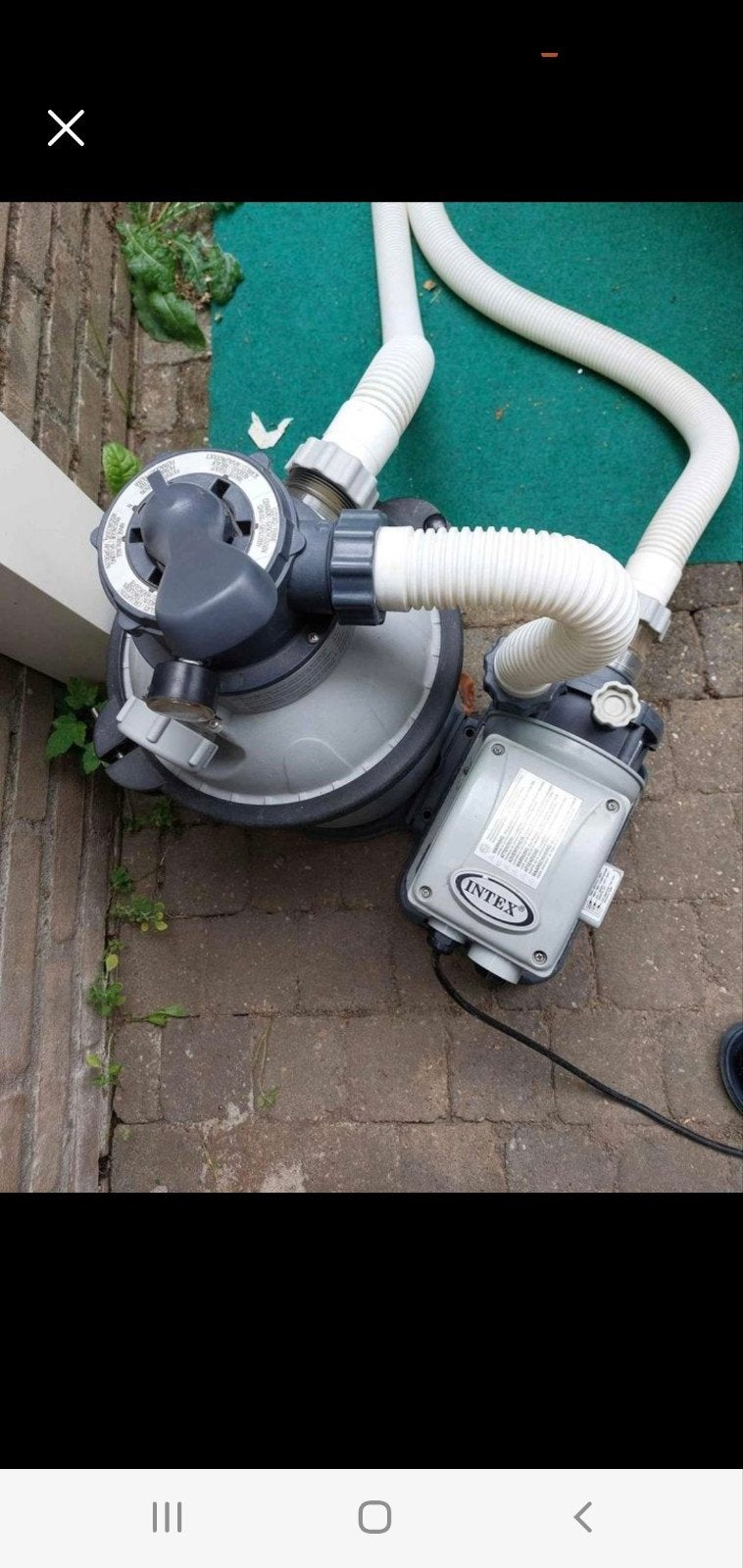 Intex Zandfilterpomp, Ophalen, Gebruikt, Filter