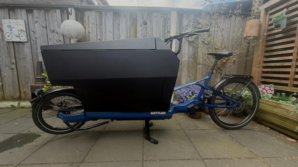 Kettler Cargoline E-Cargo Bakfiets - Zo goed als nieuw, Overige merken, Elektrisch, Ophalen of Verzenden, Zo goed als nieuw