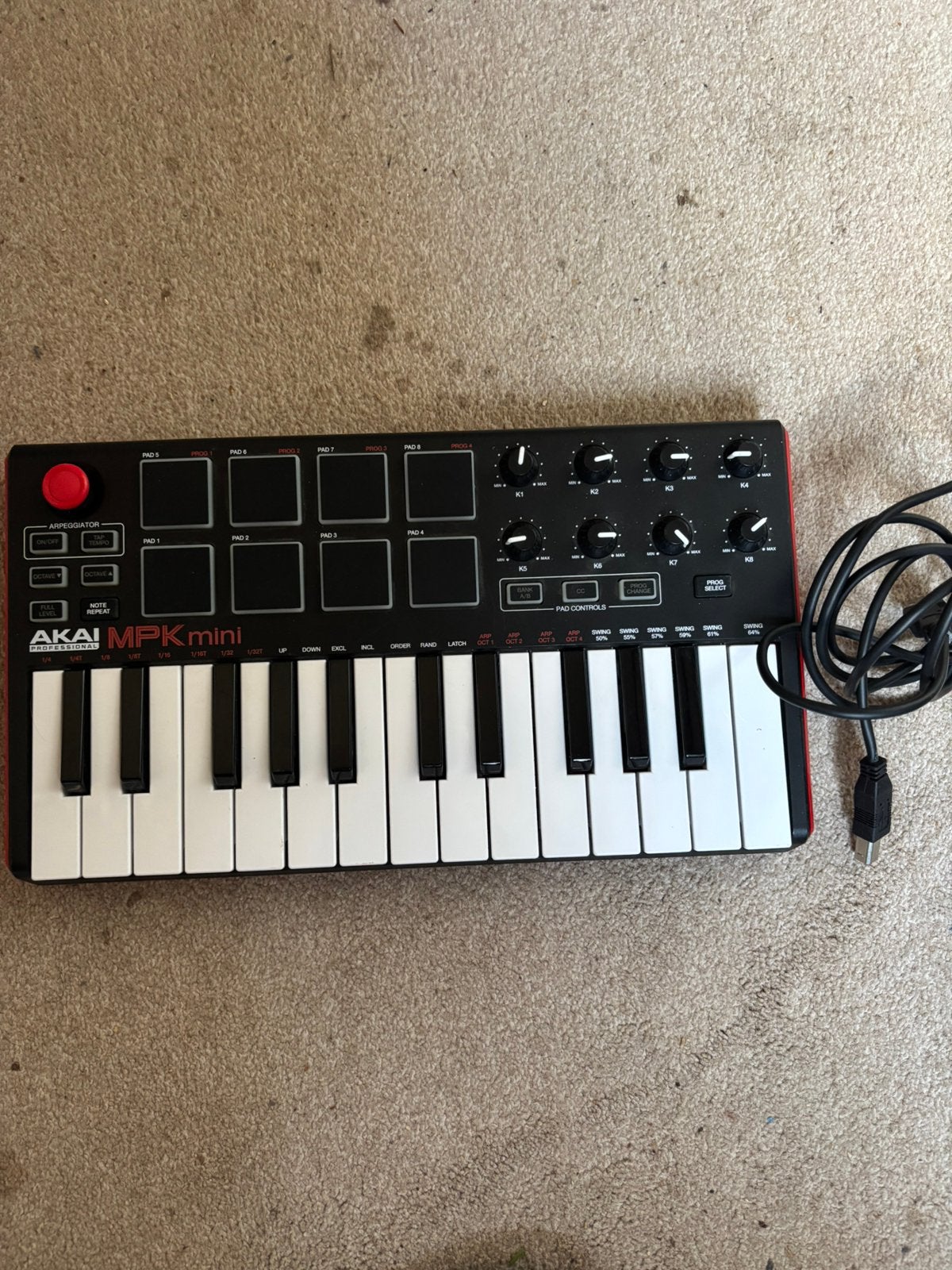 Akai mpk mini, Ophalen of Verzenden, Zo goed als nieuw