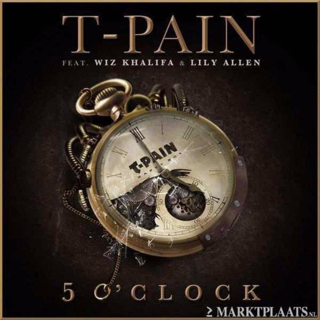 T-Pain feat. Lily Allen & Wiz Khalifa - 5 O' Clock (NIEUW), Ophalen of Verzenden, Nieuw in verpakking