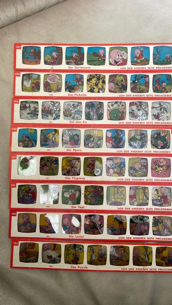 Meccano projector diastrips, Antiek en Kunst, Antiek | Speelgoed, Ophalen of Verzenden