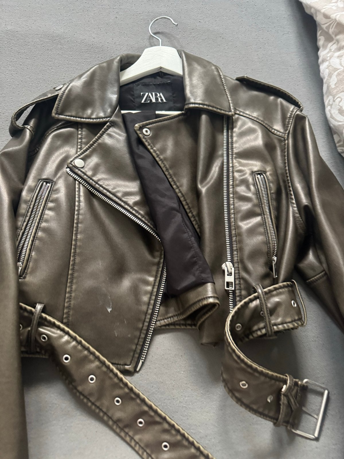 Zara bikerjack maat S, Ophalen of Verzenden, Gedragen, Maat 36 (S), Overige kleuren