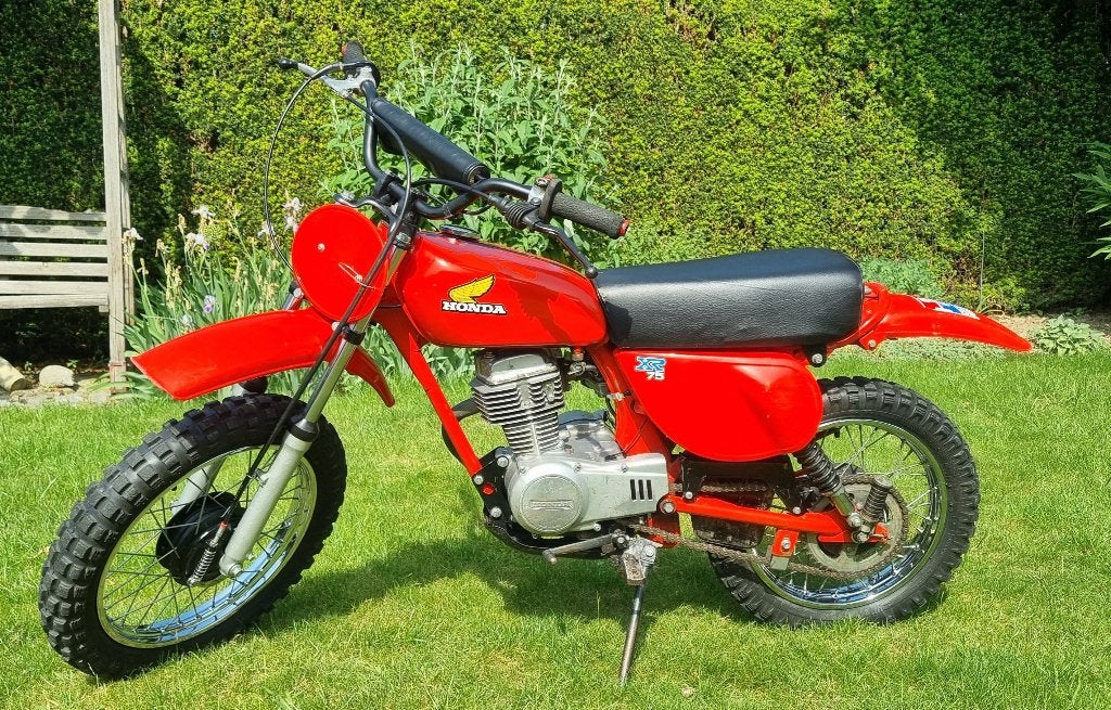 Honda XR 75 uit 1978. Originele Oldtimer Crossmotor., Particulier, Crossmotor, 75 cc, 1 cilinder