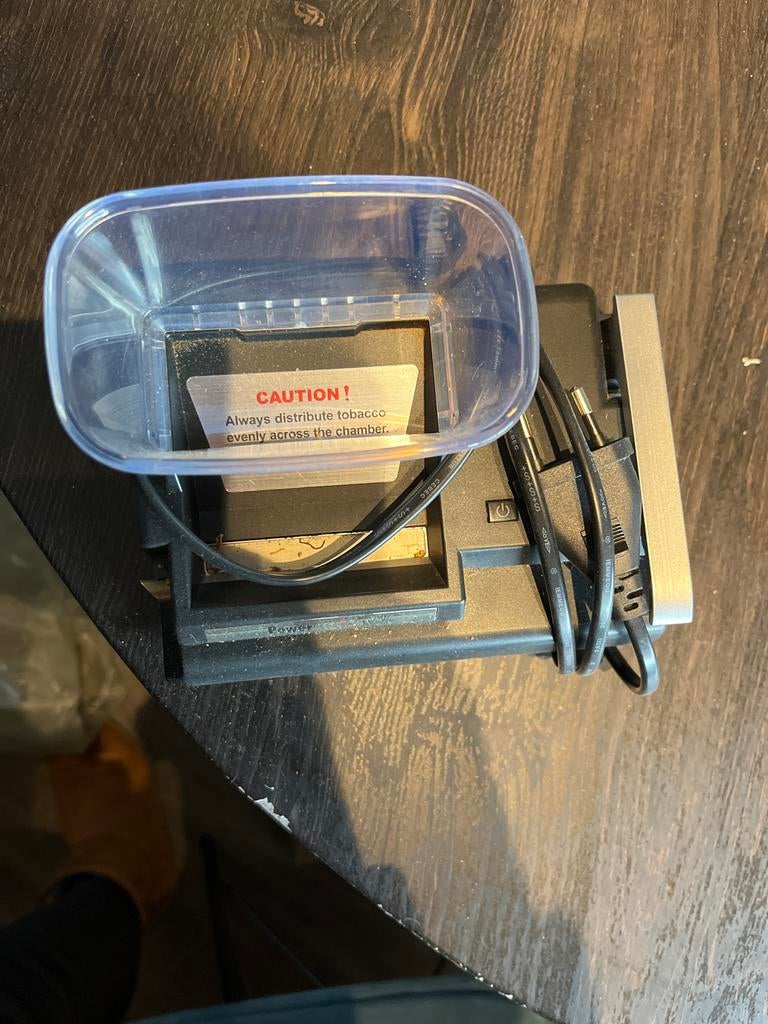 Powermatic IV+ Elektrische Sigarettenmaker, Verzamelen, Rookartikelen, Aanstekers en Luciferdoosjes, Ophalen, Gebruikt, Overige typen