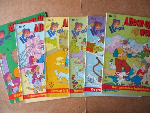 adv8339 remi , alleen op de wereld, Eén stripboek, Ophalen, Gelezen
