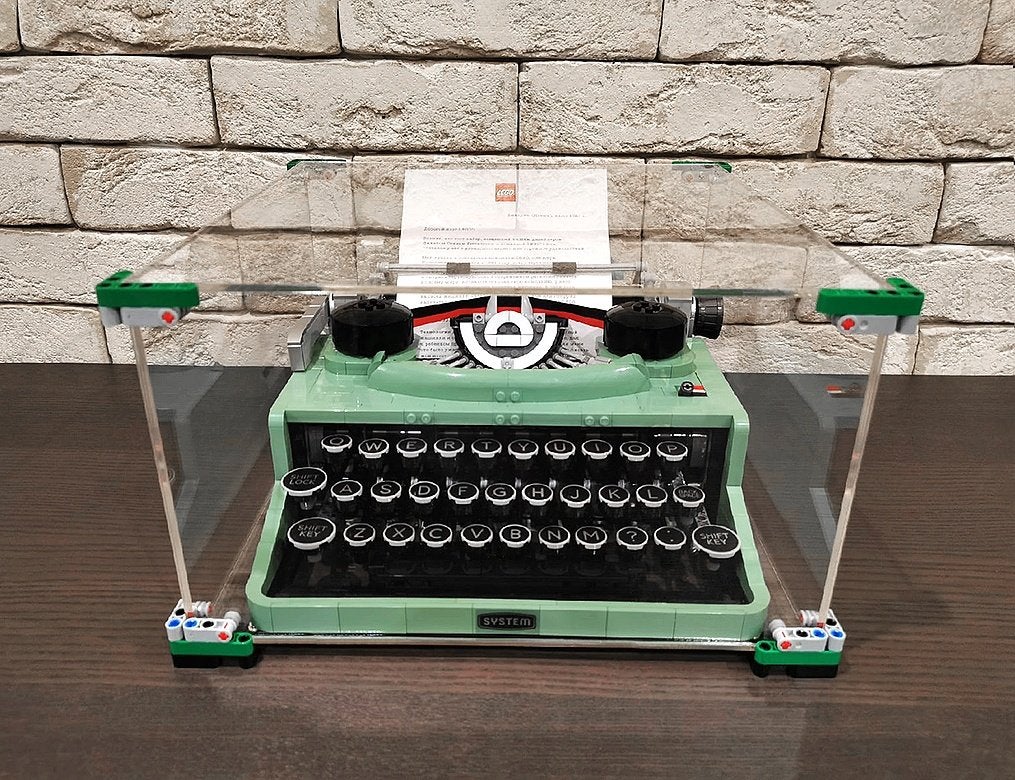 Showcase voor 21327 Typewriter Nieuw, Ophalen of Verzenden, Nieuw, Jongen of Meisje