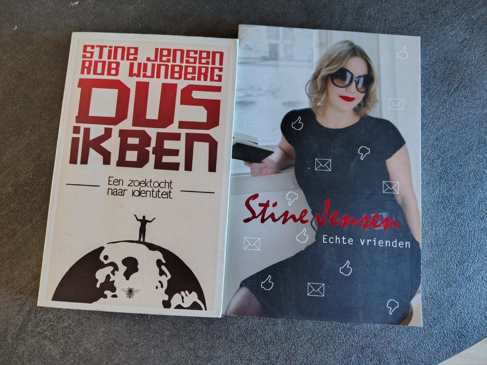 Boeken Stine Jensen: Dus ik ben & Echte vrienden, Boeken, Ophalen, Gelezen, Stine Jensen