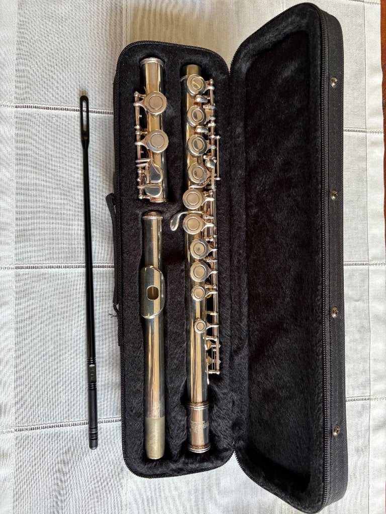 Dwarsfluit, Muziek en Instrumenten, Blaasinstrumenten | Dwarsfluiten en Piccolo's, Ophalen of Verzenden, Gebruikt, Dwarsfluit