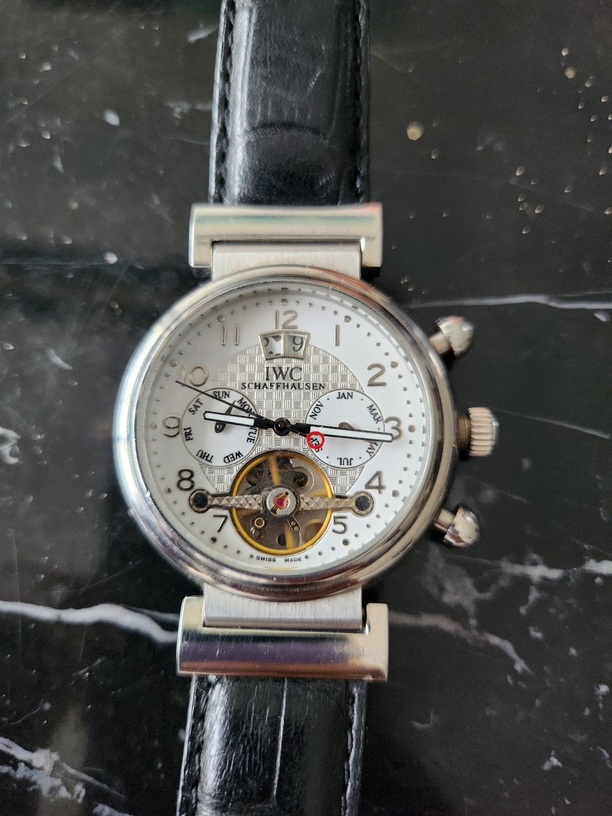 IWC Schaffhausen Polshorloge - Zeldzaam en Elegant, Ophalen of Verzenden