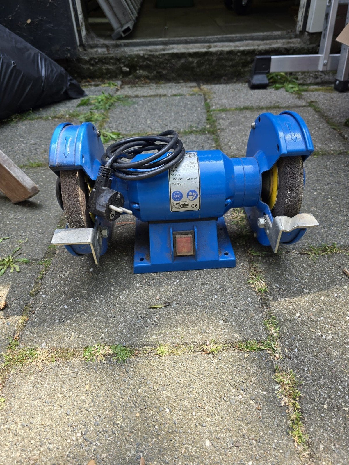 Bankslijpmachine te koop, Ophalen