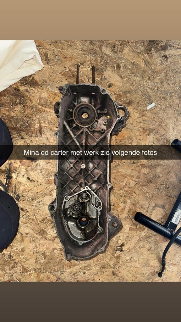 Aerox Carter Lange Kant met Werk, Ophalen of Verzenden, Gebruikt, Blok, Yamaha