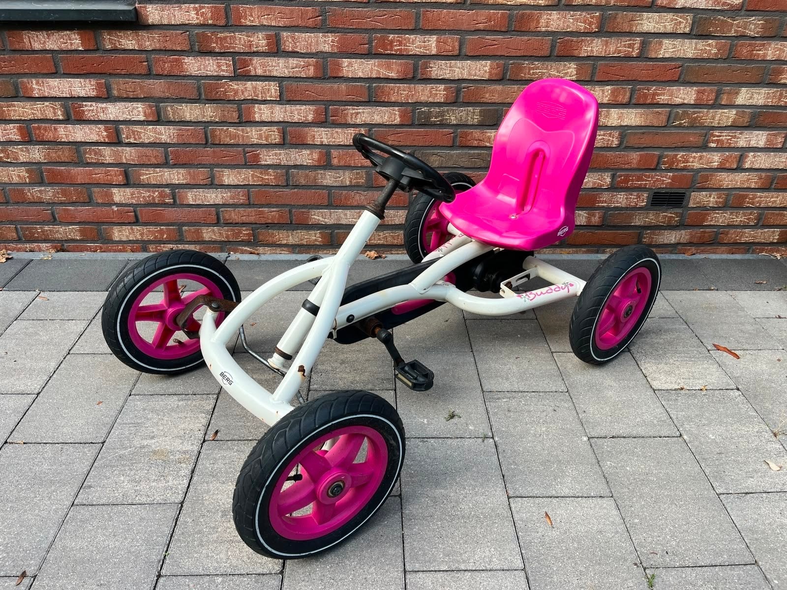 BERGTOYS Skelter Berg Buddy White - Roze, Ophalen, Gebruikt, Berg
