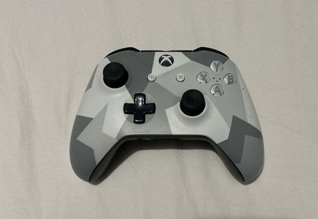 Grey Camo Controller - voor Xbox One, Series & PC - zgan, Spelcomputers en Games, Spelcomputers | Xbox | Accessoires, Xbox Series S