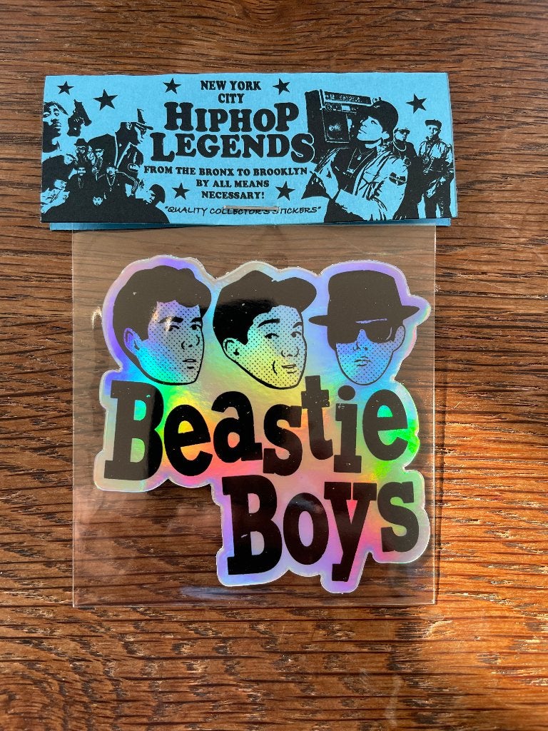 Beastie Boys Hologram Sticker, Verzenden, Nieuw, Overige typen