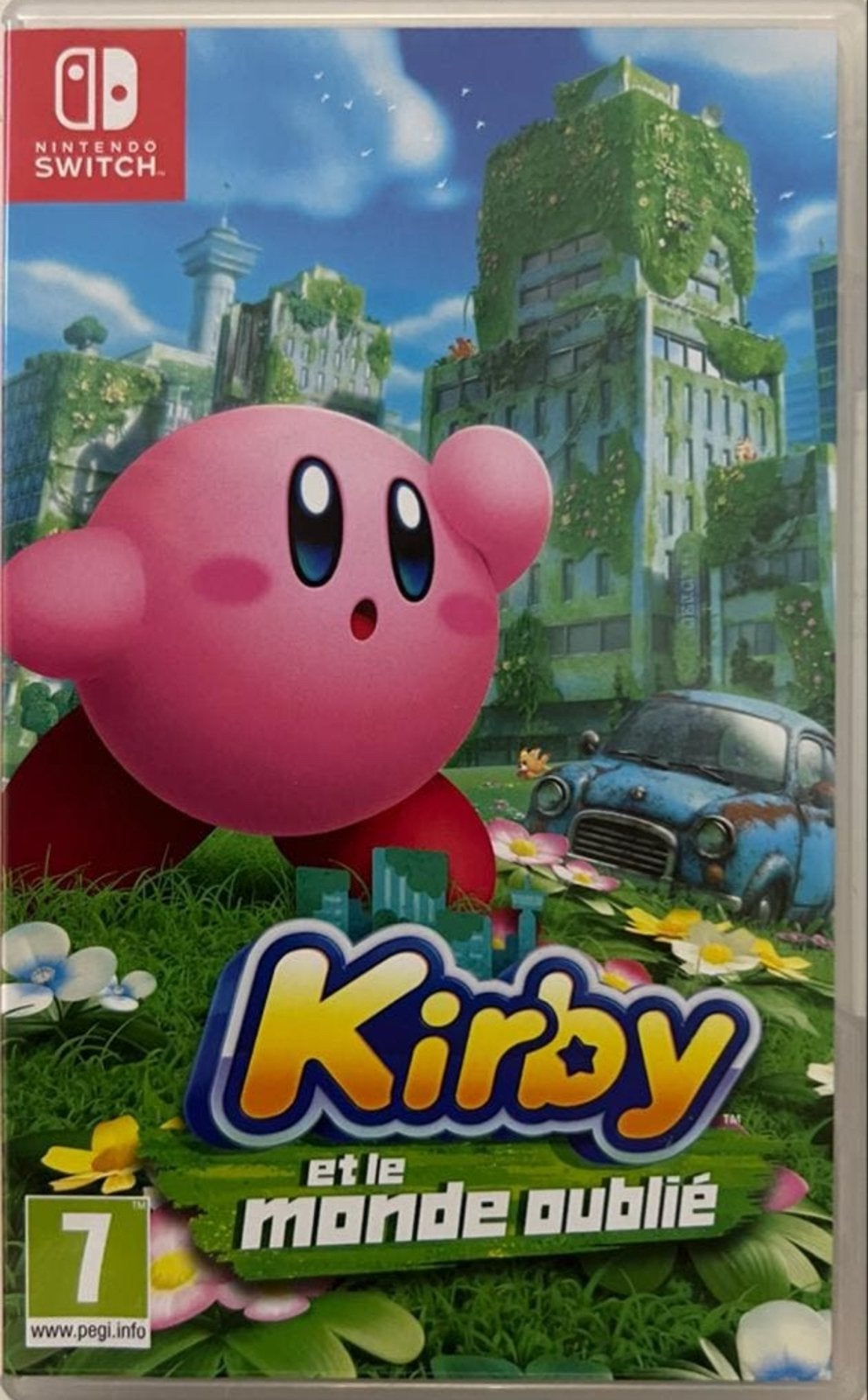 Kirby and the Forgotten Land, en de vergeten wereld - Switch, Spelcomputers en Games, 1 speler, Ophalen of Verzenden, Zo goed als nieuw