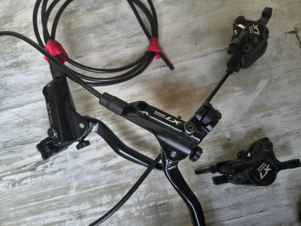 Shimano deore LX hydraulische schijfremmen remset, Fietsen en Brommers, Fietsonderdelen, Ophalen of Verzenden, Zo goed als nieuw