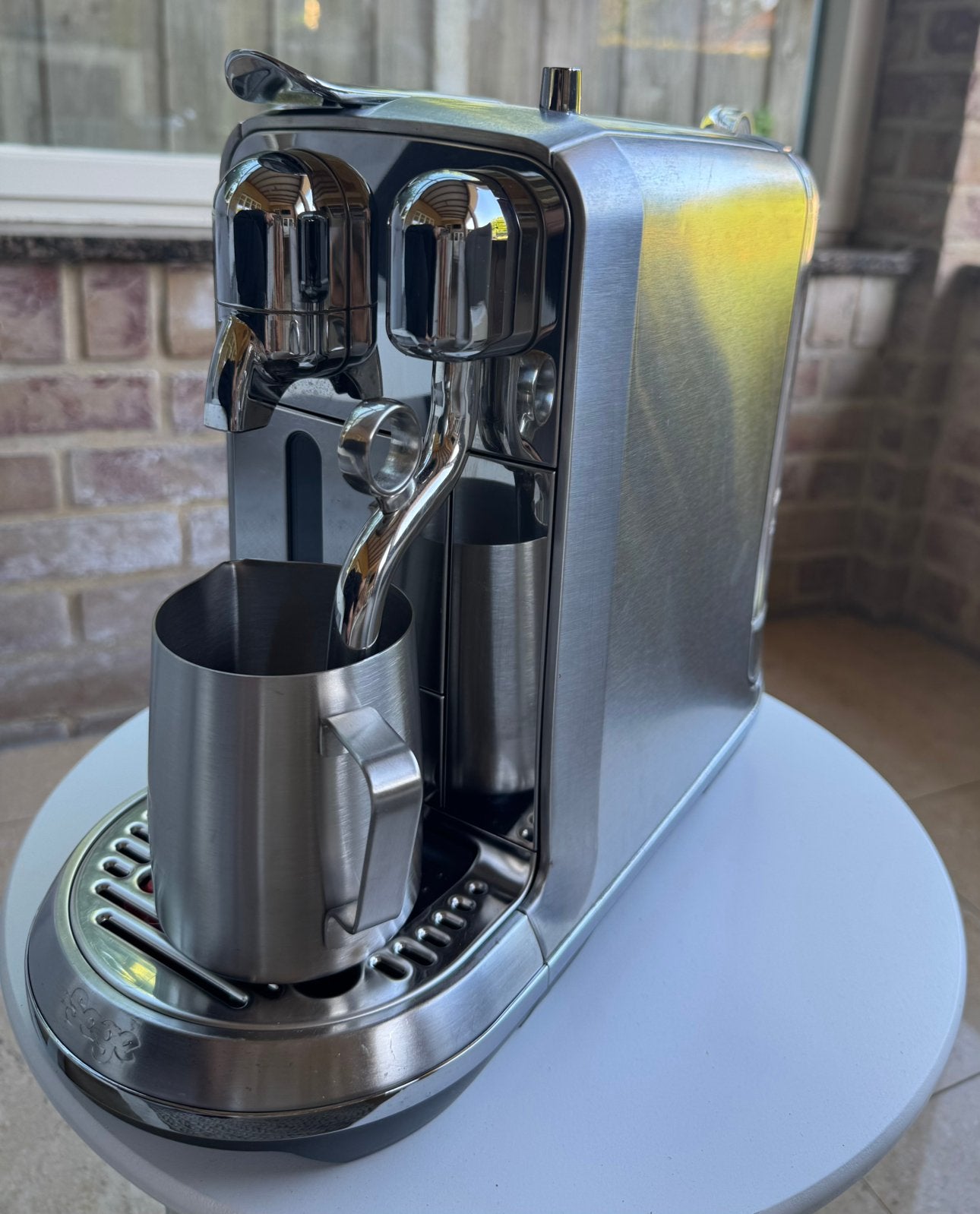 Sage creatista Plus RVS Nespresso Capsule Machine, Witgoed en Apparatuur, Koffiezetapparaten, Ophalen, Espresso apparaat, Overige typen