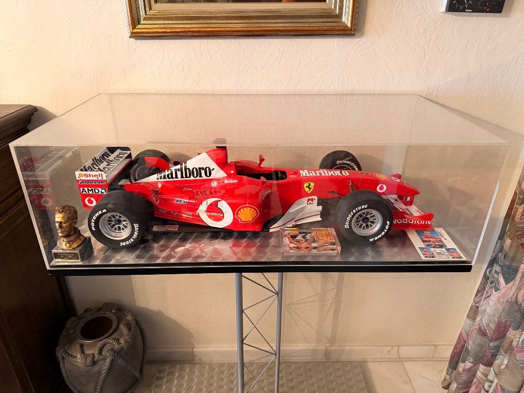 S.P.O.R.T.S Ferrari F1 Schumacher Marlboro 1:5, Ophalen, Zo goed als nieuw, Formule 1