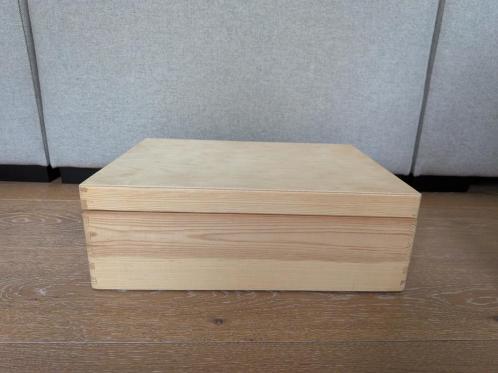 Houten opbergkistje van Hornbach 40*30*14, Ophalen, 50 tot 100 cm, Zo goed als nieuw, Minder dan 50 cm