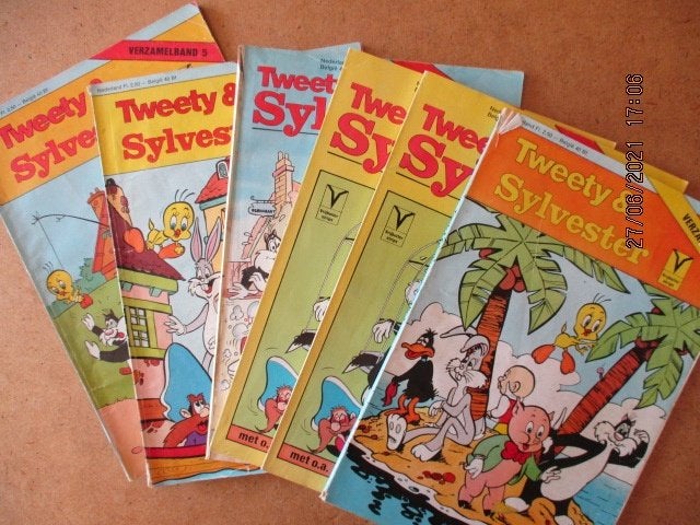 adv4656 tweety en sylvester omnibus, Boeken, Stripboeken, Eén stripboek, Ophalen, Gelezen