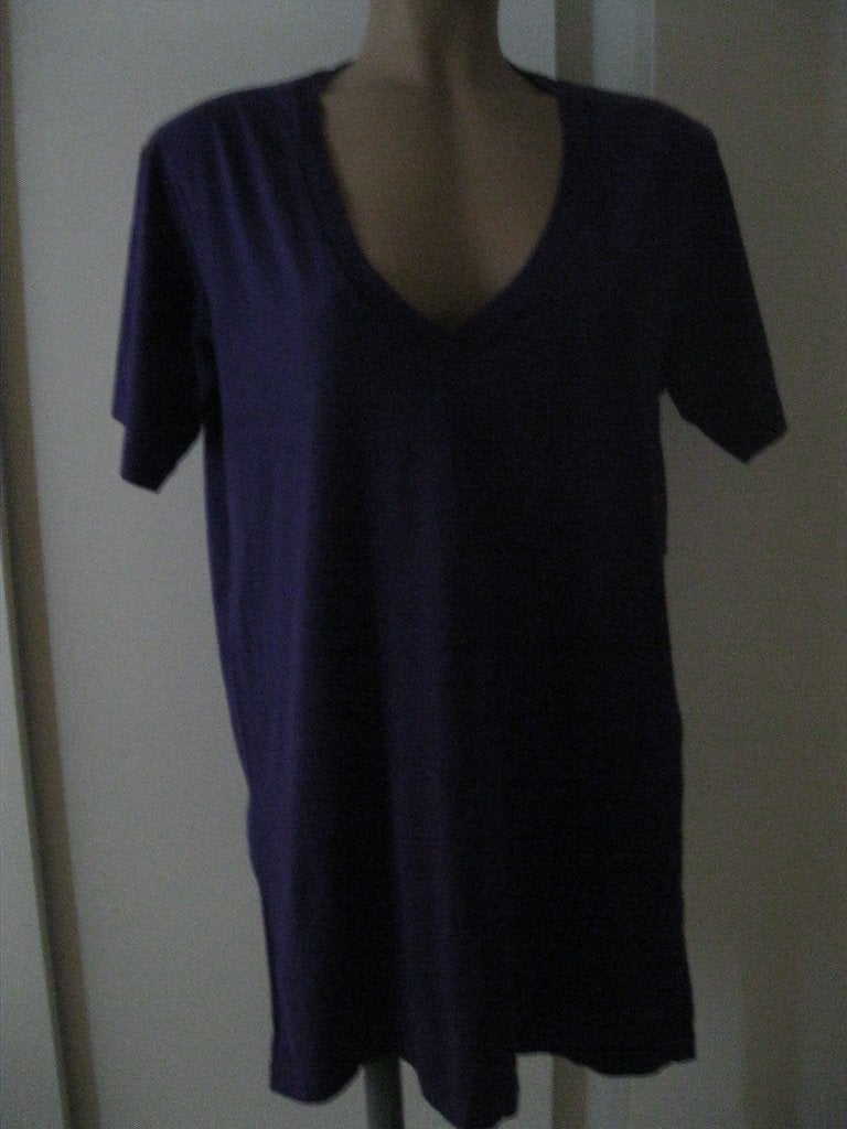 maat XL, 1 nieuwe Canvas shirt / tuniek, paars, 83 cm., Paars, Maat 46/48 (XL) of groter, Nieuw, Ophalen of Verzenden