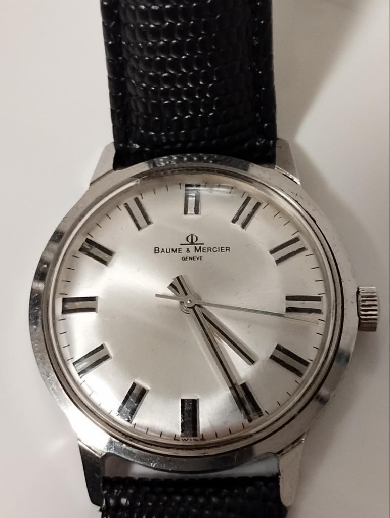 Baume & Mercier heren horloge handopwinder, Ophalen
