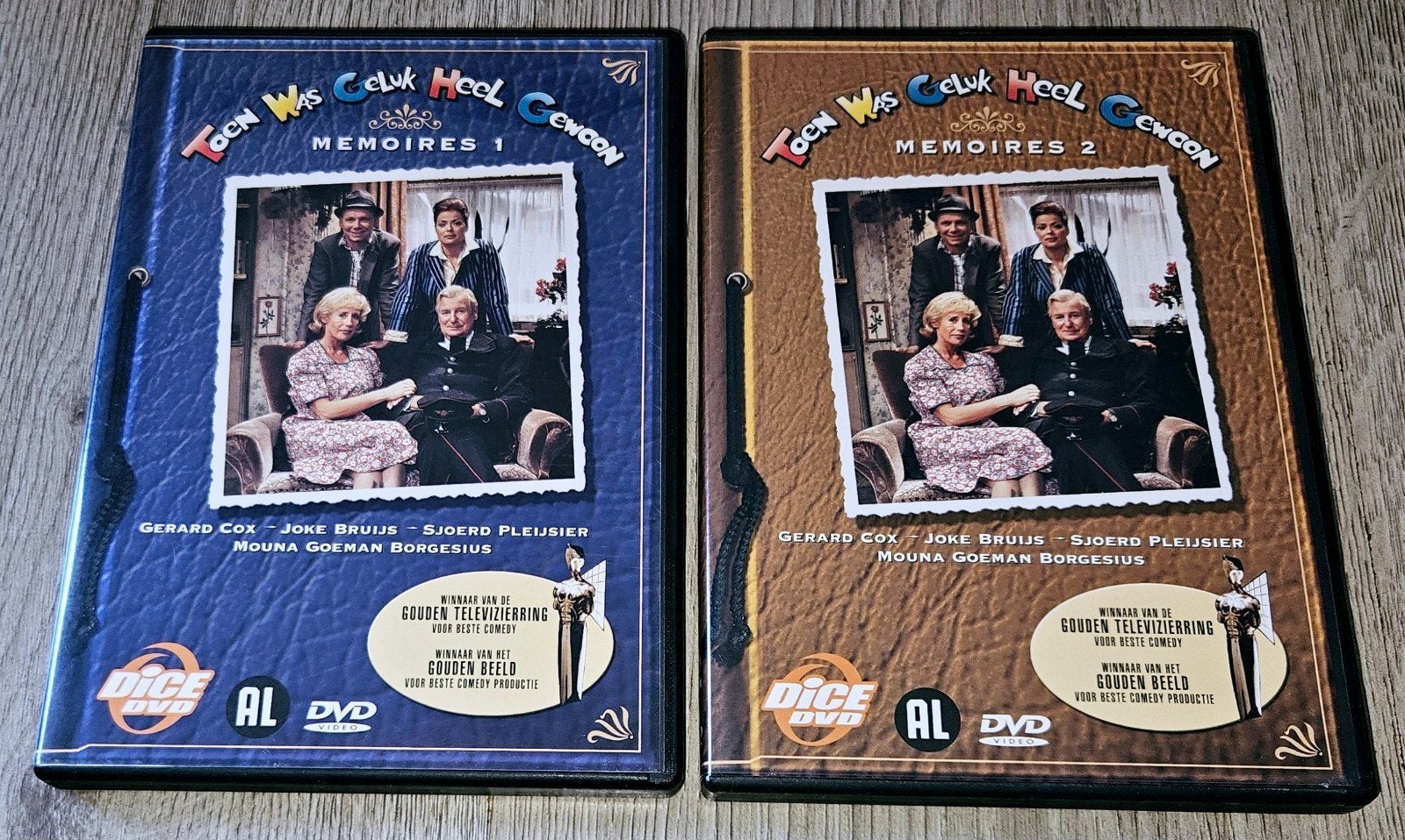 Toen Was Geluk Heel Gewoon - Memoires 1 & 2 (DVD), Gebruikt, Alle leeftijden, Nederlands, Komedie