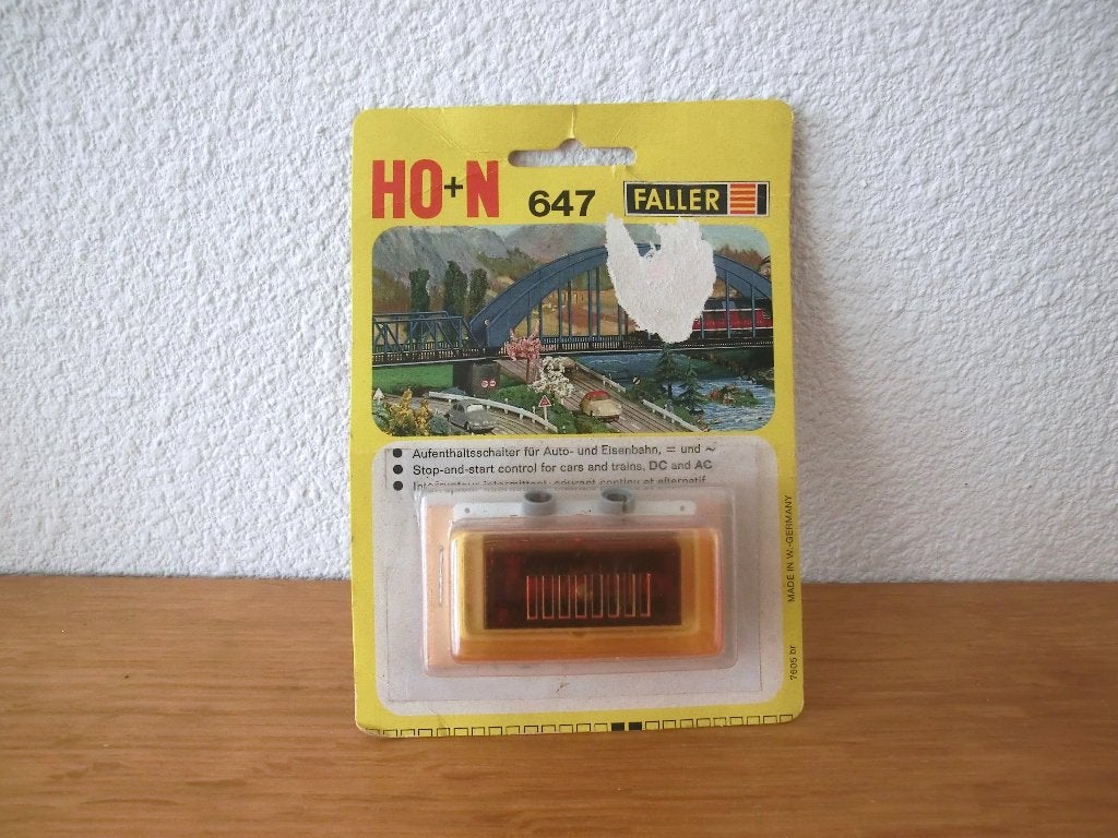 Faller vertraging schakelaar nr 647, Hobby en Vrije tijd, Modeltreinen | H0, Overige merken, Wisselstroom, Brug, Tunnel of Gebouw