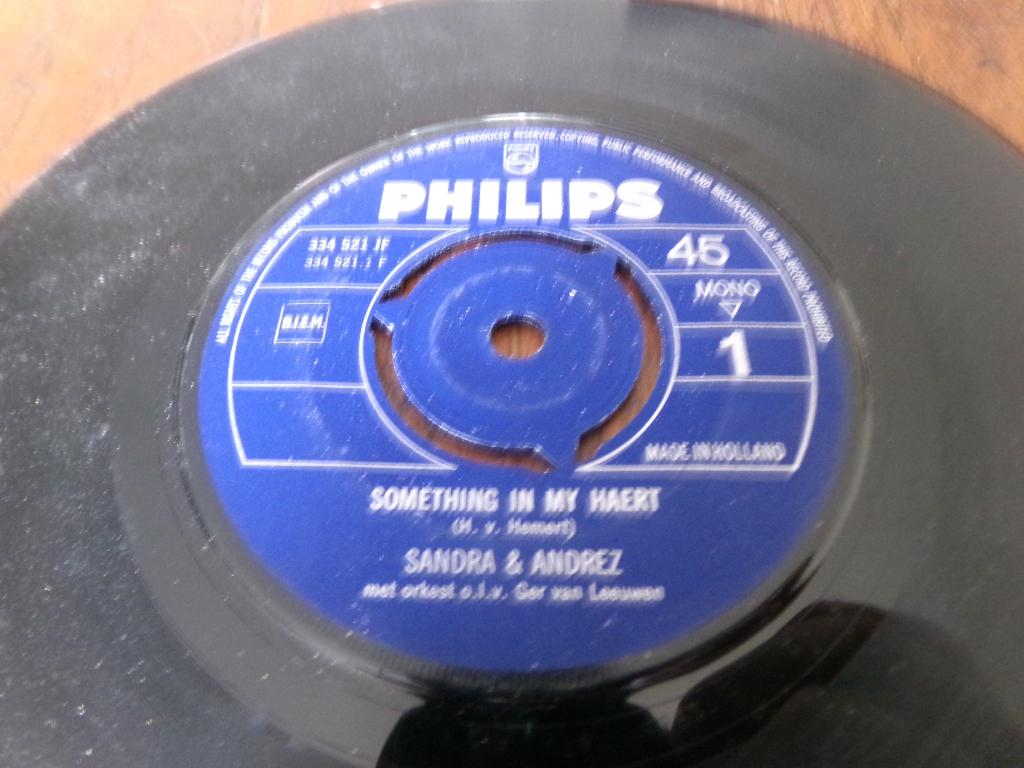 Zeldzaam - Sandra & Andrez – Something In My Haert, Ophalen of Verzenden, Gebruikt, Nederlandstalig