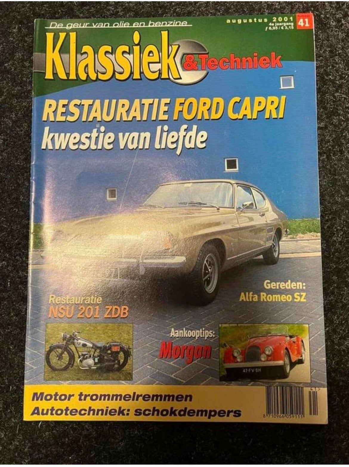 auto/motor boekje klassiek & techniek 2001 (NSU 201 ZDB), Ophalen of Verzenden, Zo goed als nieuw, Motoren