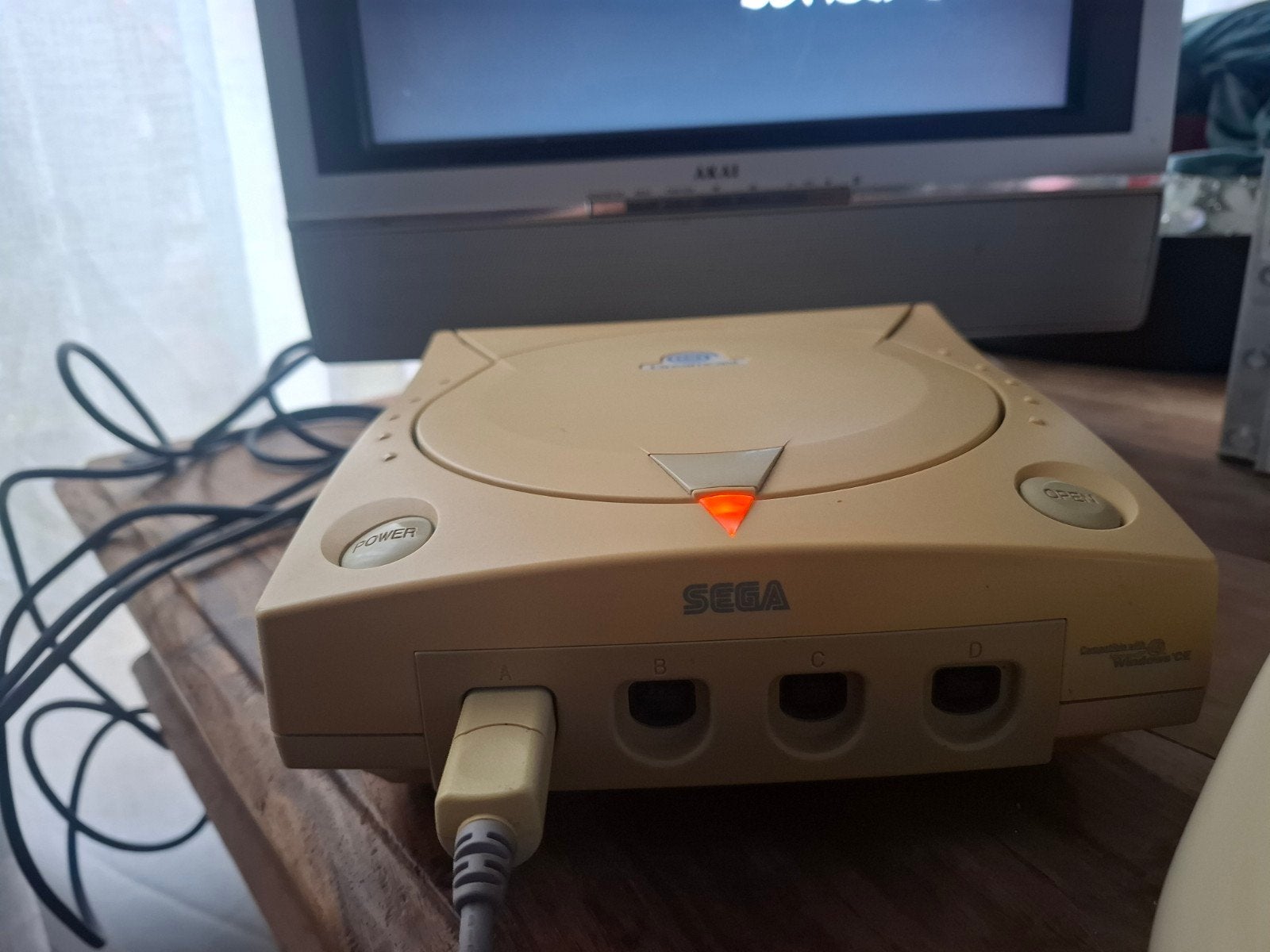 sega dreamcast met spellen en extra controler, Spelcomputers en Games, Gebruikt, Met games, Met 2 controllers, Ophalen of Verzenden