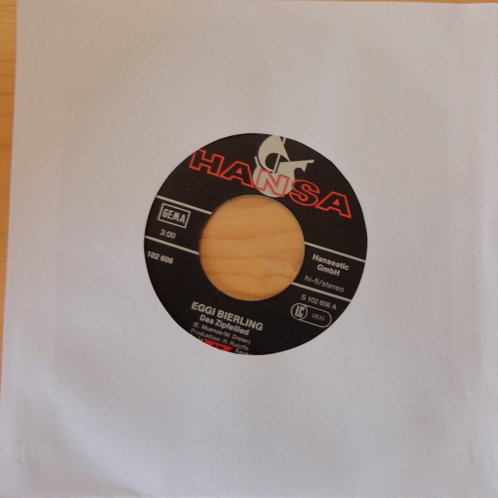 Eggi Bierling > Das zipfellied, Ophalen of Verzenden, Gebruikt, 7 inch, Schlager