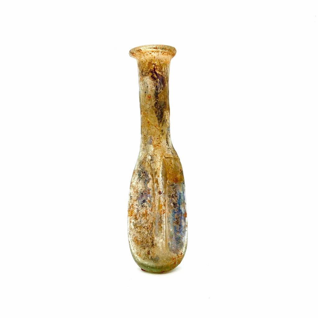 Antiek glas Romeins Unguentarium, Antiek en Kunst, Antiek | Glas en Kristal, Verzenden