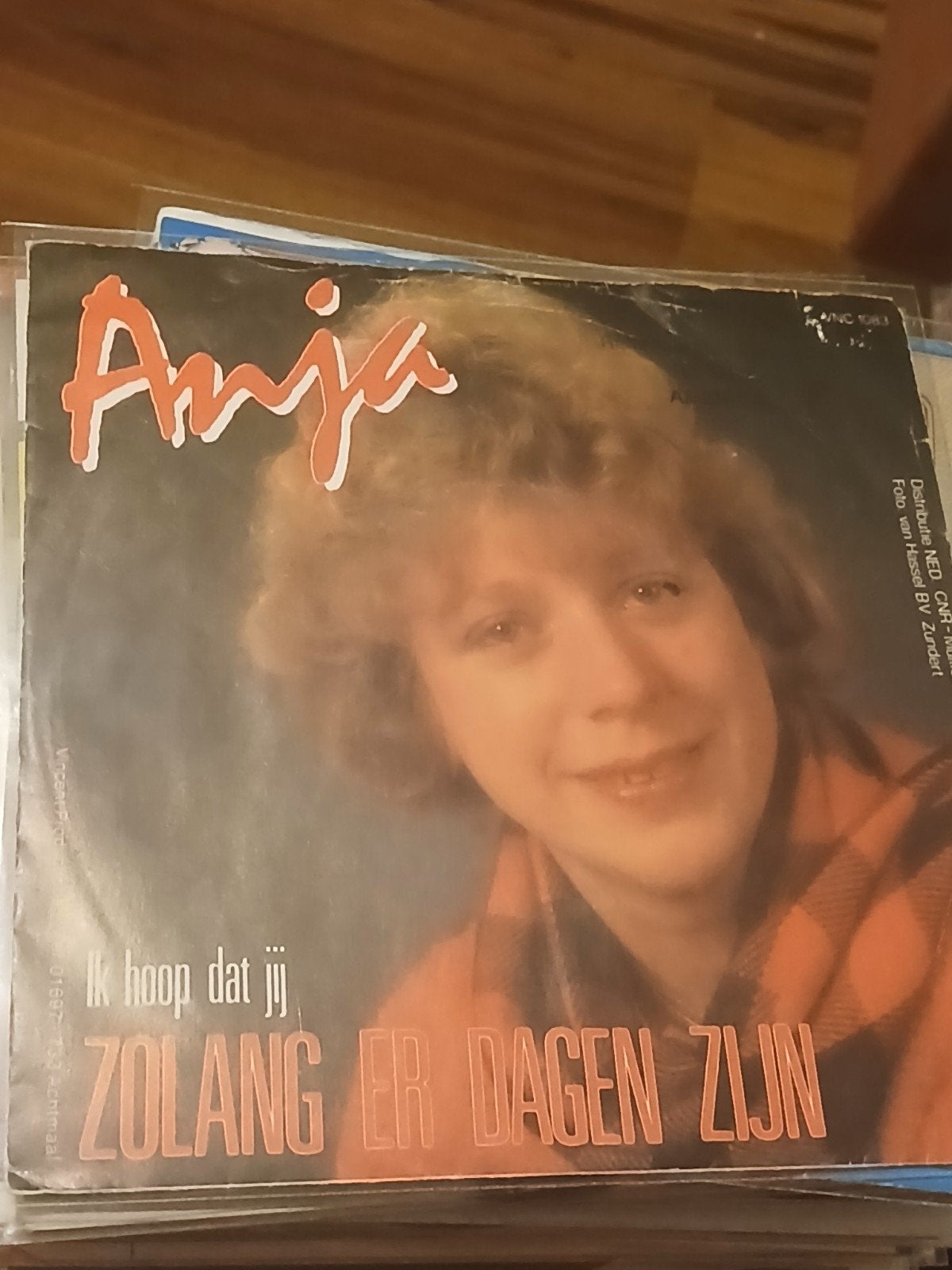 ANJA zolang er dagen zijn / ik hoop dat jij VNC 1083, Ophalen of Verzenden, Zo goed als nieuw, Overige formaten, Levenslied of Smartlap