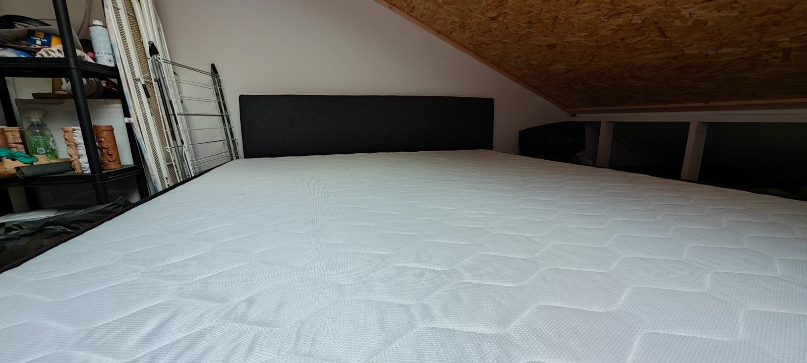 180x200 Boxspring bed met matras en wasbare hoes, Ophalen