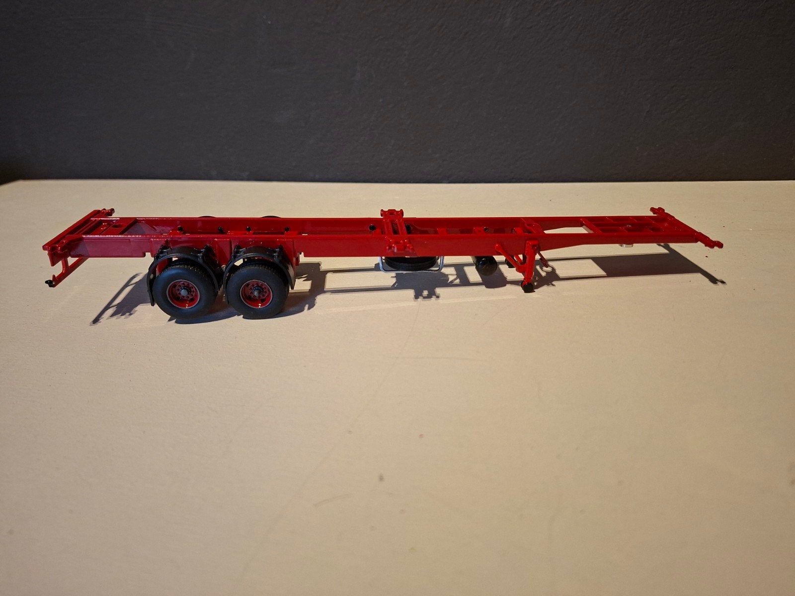 Tekno classic container chassis, Hobby en Vrije tijd, Modelauto's | 1:50, Ophalen of Verzenden, Bus of Vrachtwagen, Tekno