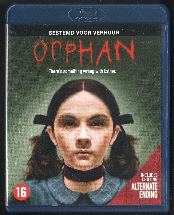 Orphan. Blu-ray. Dit exemplaar is nooit in verhuur geweest!, Horror, Vanaf 16 jaar, Portugees, Film