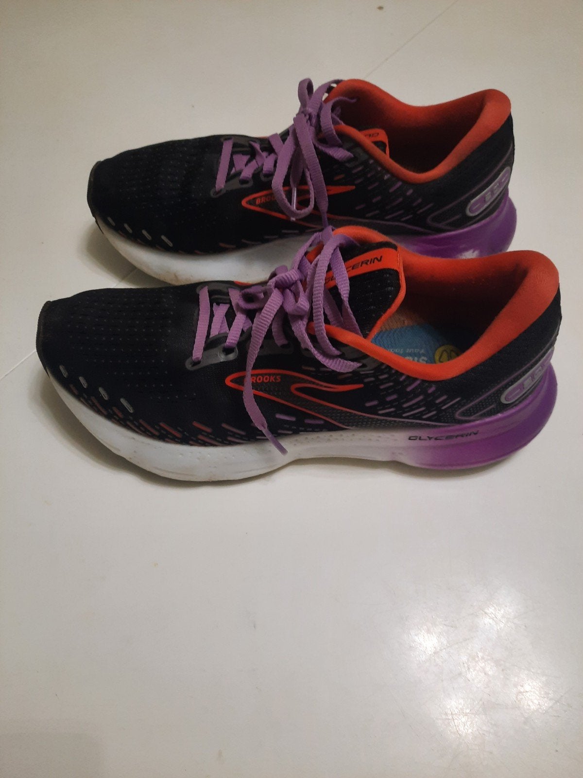 BROOKS GLYCERIN 20 Women hardloopschoenen Maat 40.5, BROOKS GLYCERIN, Ophalen of Verzenden, Zo goed als nieuw, Sportschoenen