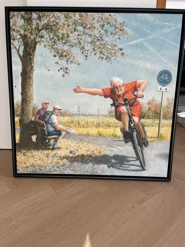 Marius van Dokkum origineel 80x80, Ophalen