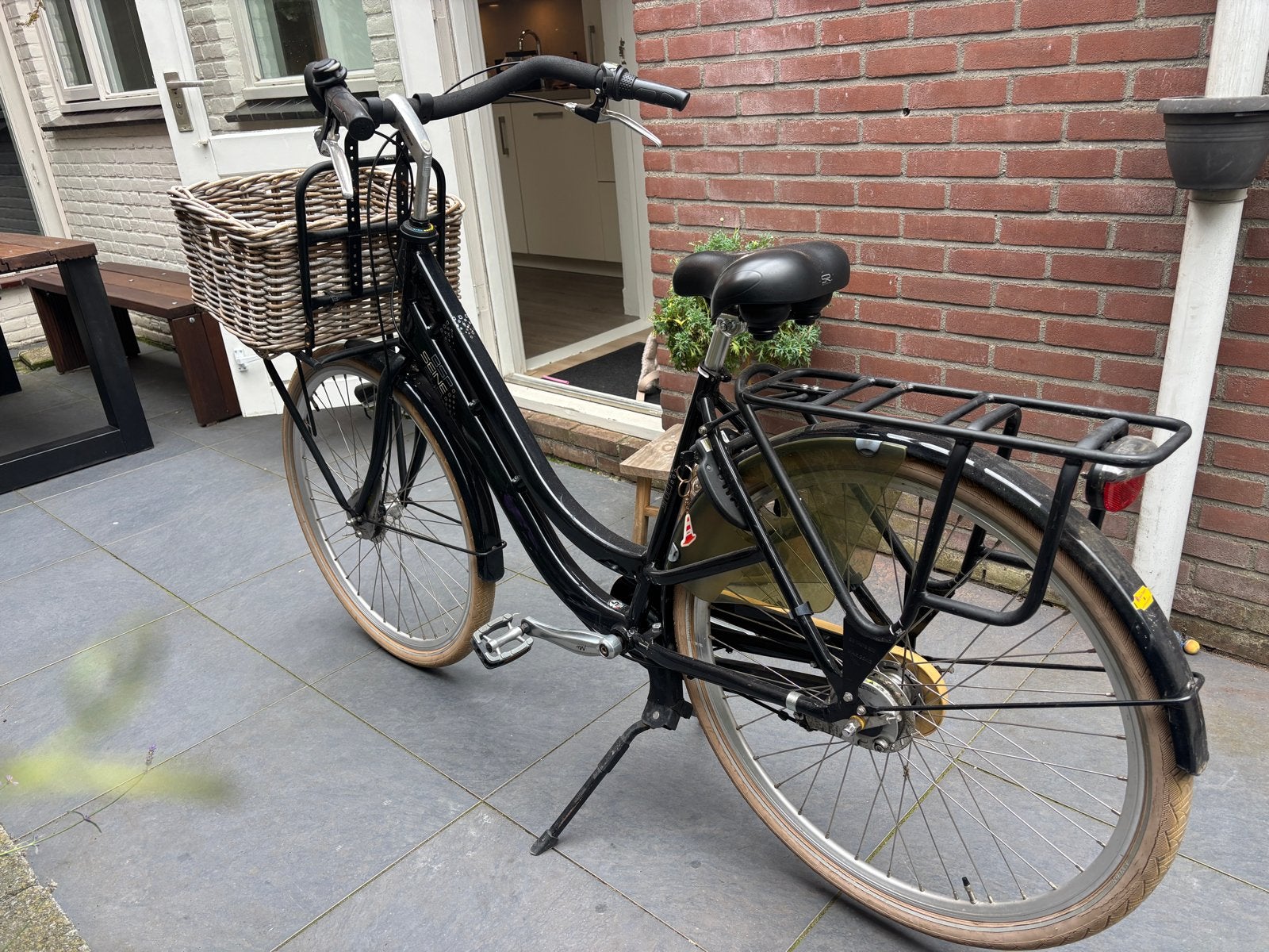 BSP Seine Moederfiets - Ideaal voor ouders!, Gebruikt, Dubbele standaard, 0 zitjes, Trommelrem