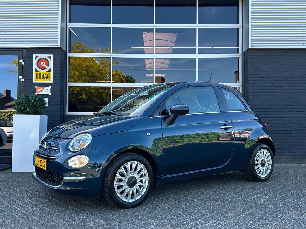 Fiat 500 0.9 Turbo Lounge, Airco, Bluetooth, Pano, PDC, NAP, Voorwielaandrijving, Stof, 905 kg, Origineel Nederlands