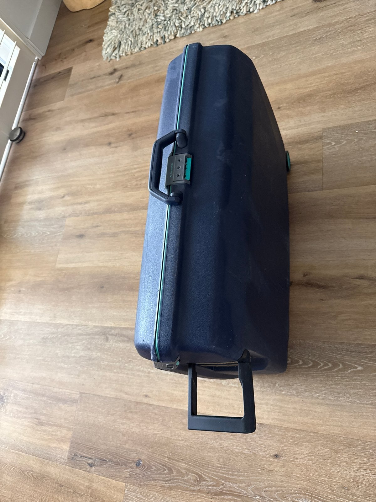 Samsonite koffer met cijferslot en wieltjes, Ophalen, Gebruikt, 50 tot 60 cm, Hard kunststof