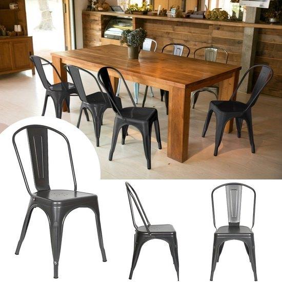 Industriële Bistro Stoelen – Eetkamerstoelen, Corvance B.V., Verzenden, Nieuw, Corvancebol@gmail.com