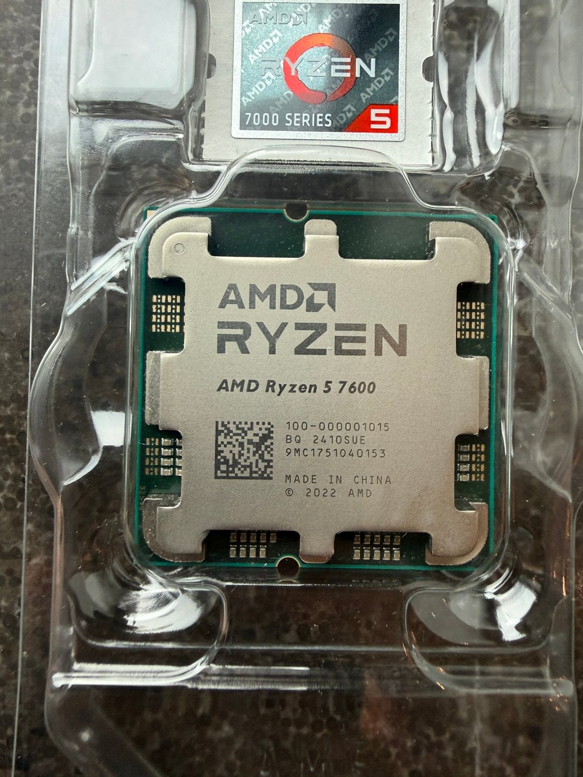 Amd ryzen 5 7600, Ophalen, Zo goed als nieuw, 6-core, 3 tot 4 Ghz