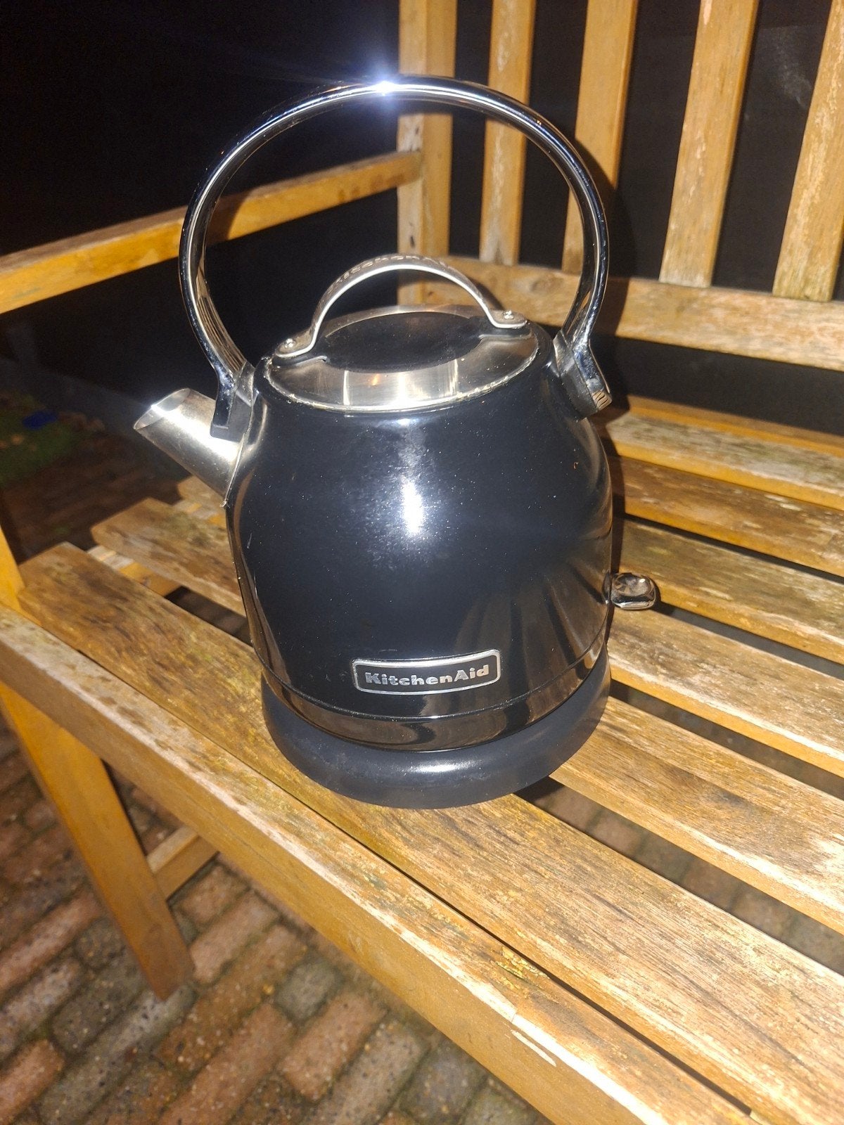 KitchenAid Waterkoker, zwart. Zo goed als nieu, Ophalen